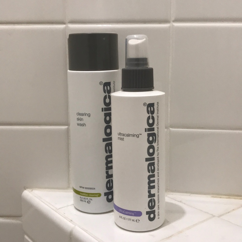 Dermalogica clearing skin wash+ultracalming mist